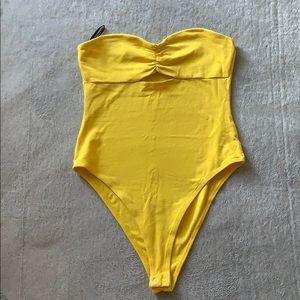 Yellow Body Suit